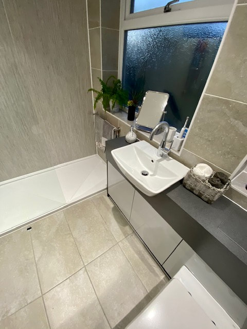 New Bathroom Complete With Walk in Shower in Leigh